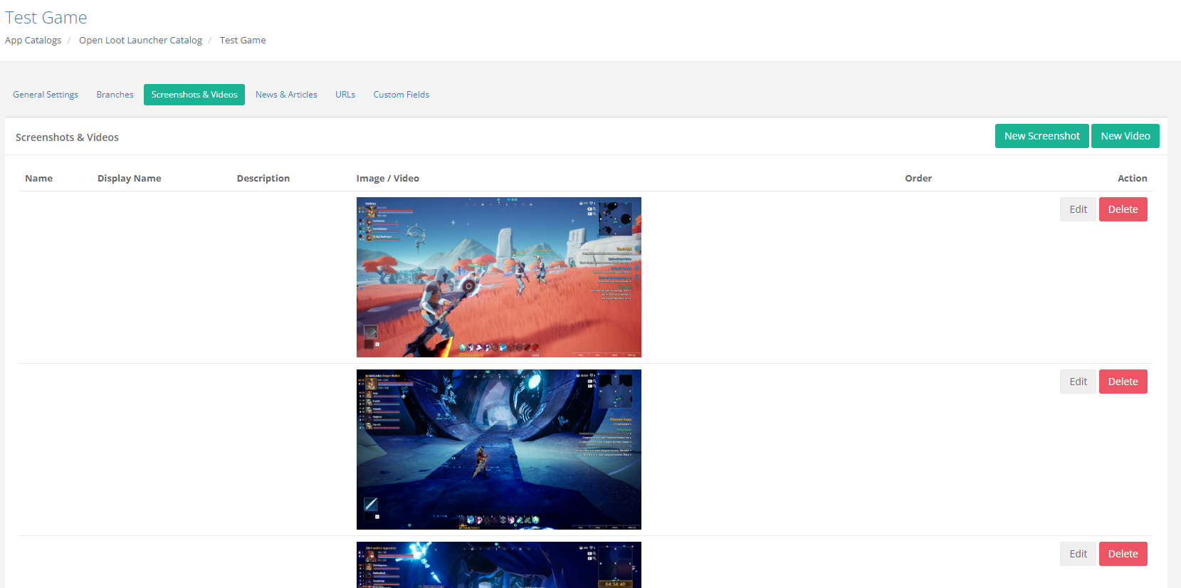Screenshots